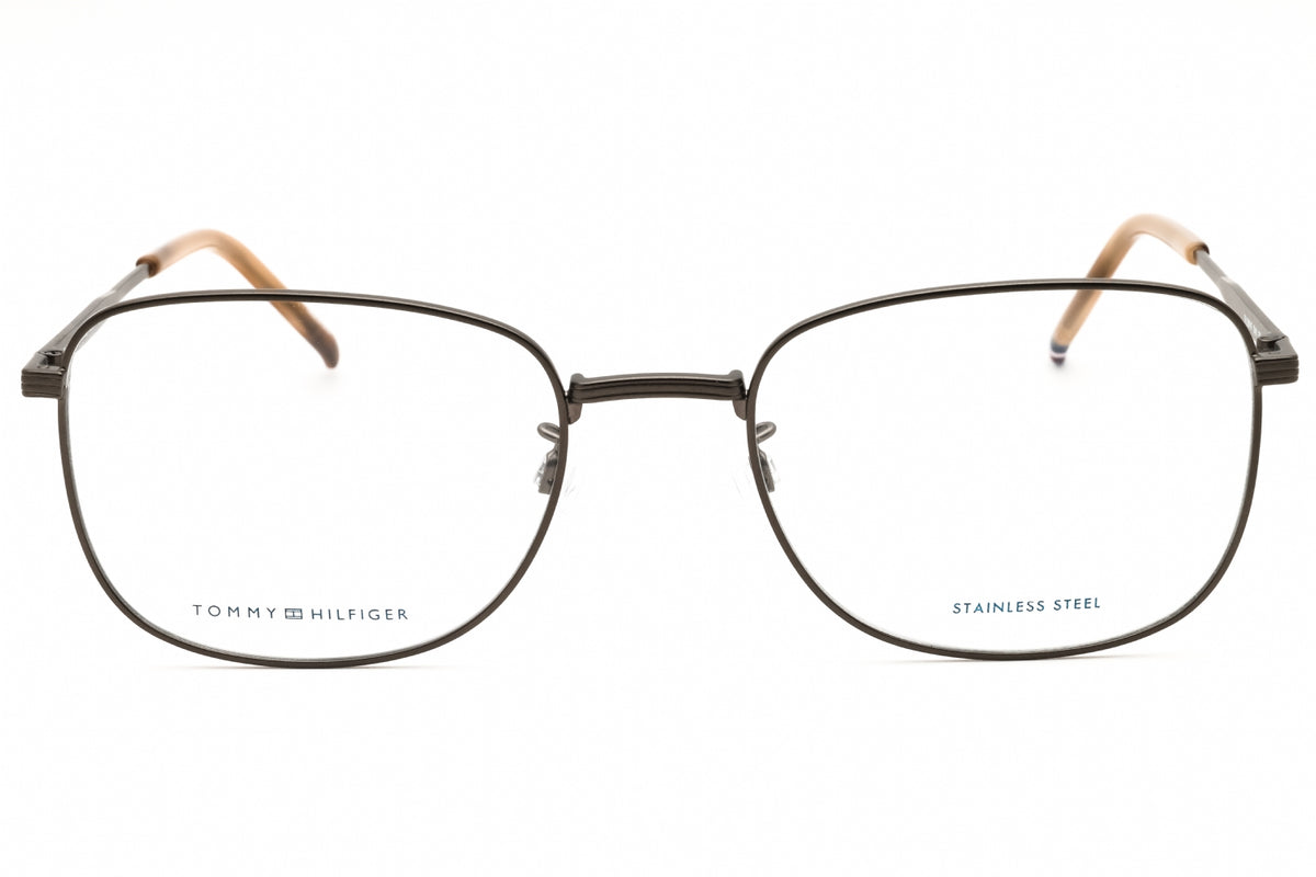 Tommy Hilfiger TH 2061/F-0SVK 00 Black Oval Eyeglasses 57mm