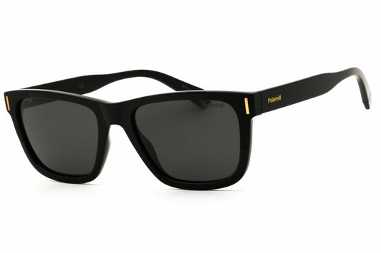 Polaroid Core PLD 6186/S-0807 M9 BLACK Rectangular Sunglasses 54mm Sunglasses