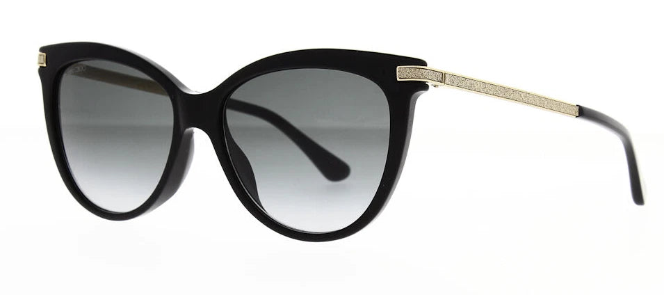 Jimmy Choo 0AXELLE-G-S-807-56 Black Square SUNGLASSES 0mm Sunglasses
