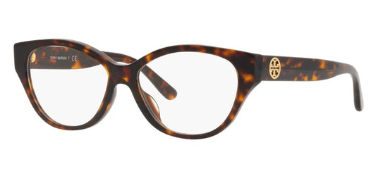 Tory Burch 0TY2123U-1728-53 Brown Cat-Eye EYEGLASSES 51mm Eyeglasses