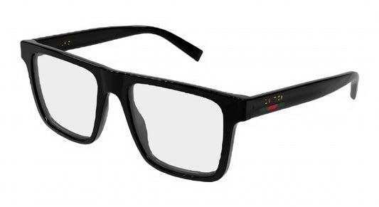 Gucci GG2236o-001 eyeglasses in black frame with clear lenses