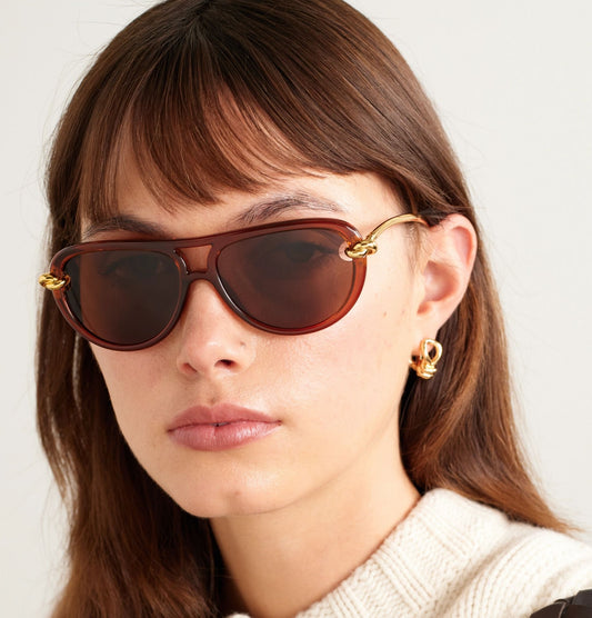 Bottega Veneta BV1418S-004 58mm New Sunglasses