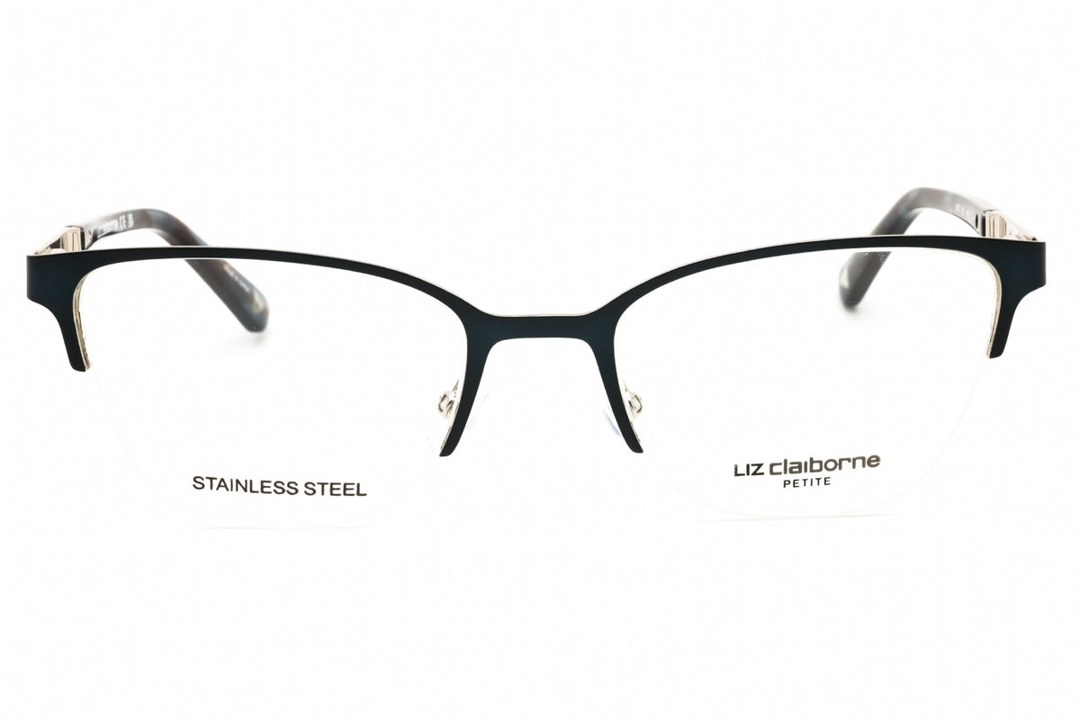 Liz Claiborne L 472-0FLL 00 MATTE BLUE Cat eye Eyeglasses 48mm Eyeglasses