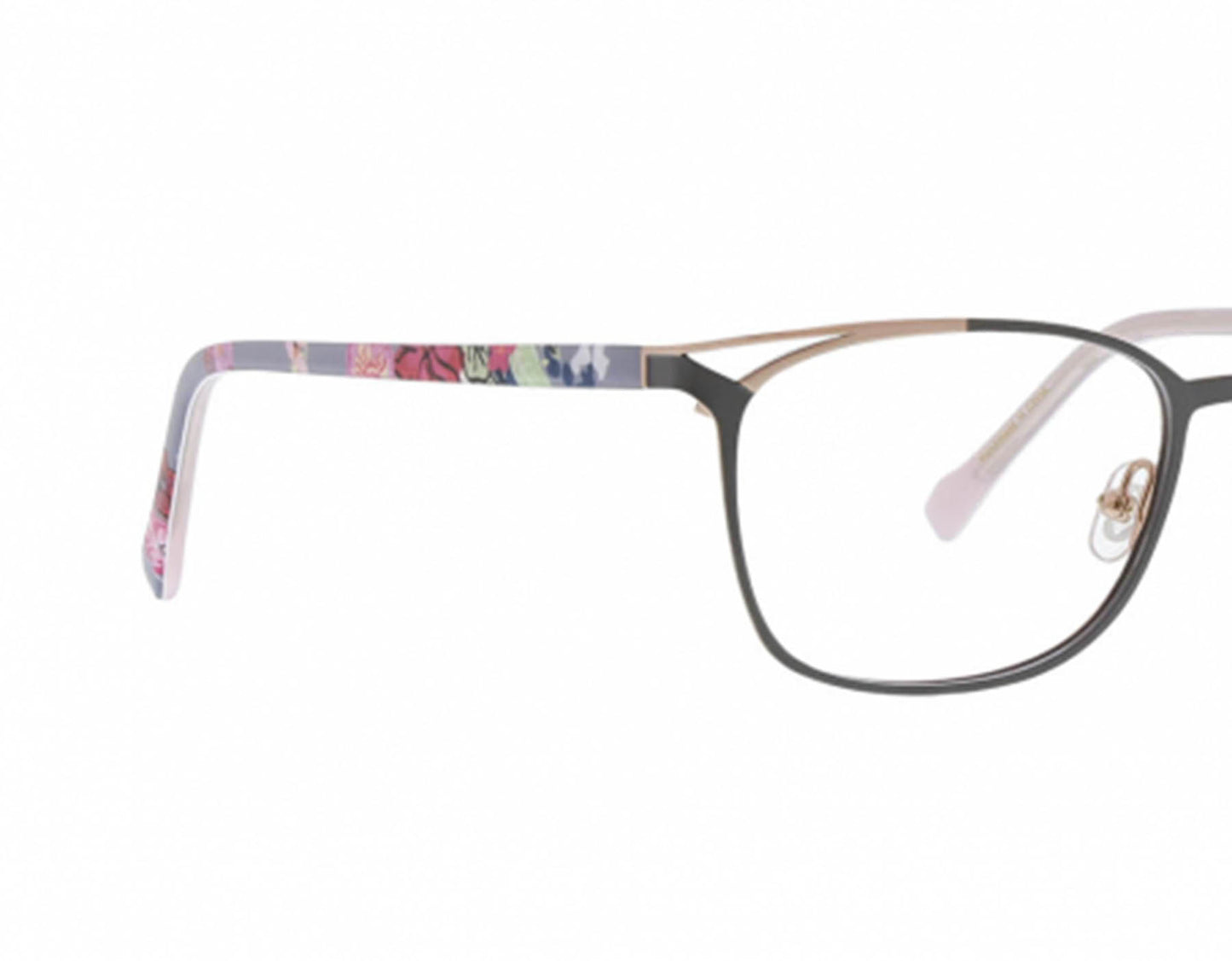Vera Bradley Brielle Hope Blooms 5217 52mm New Eyeglasses
