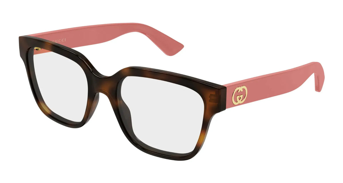 Gucci GG2193O-004 Brown Rectangular Eyeglasses 53mm Eyeglasses
