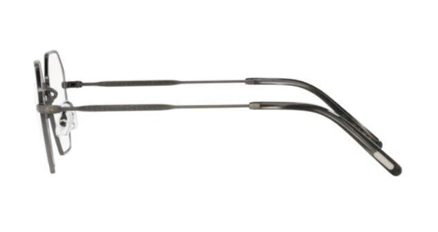 Oliver Peoples 0OV1312-5289-47 Antique Pewter Rectangle EYEGLASSES 0mm Eyeglasses