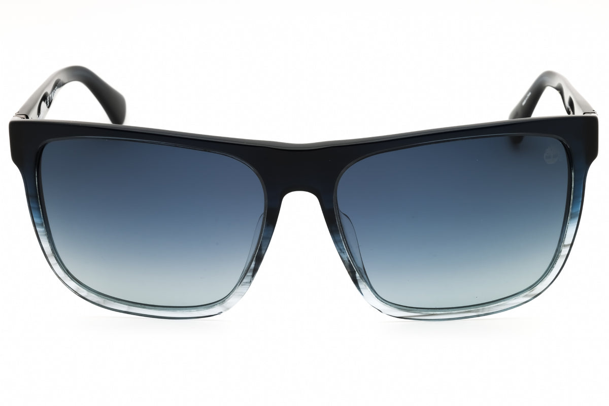 Timberland TB00054-H-92D blue Rectangular Sunglasses 65mm Sunglasses
