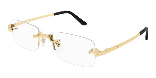 Cartier CT0479o-001 Gold Rimless Eyeglasses 54mm