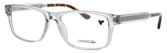 Lacoste L2977-N-035-54 TRANSPARENT GREY  Men's Eyeglasses 54mm Eyeglasses
