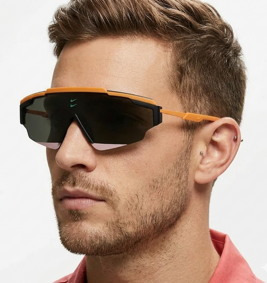 Nike NIKE MARQUEE EDGE FN0295-815 sunglasses in monarch frame with green lenses
