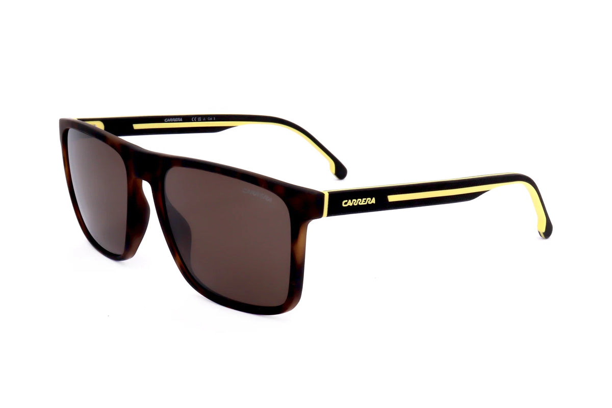 Carrera CARRERA-8064/S N9P Brown Rectangle Sunglasses 57mm Sunglasses