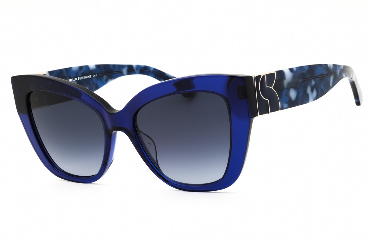 Kate Spade BEXLEY/G/S-0PJP 9O BLUE Cat eye Sunglasses 54mm Sunglasses