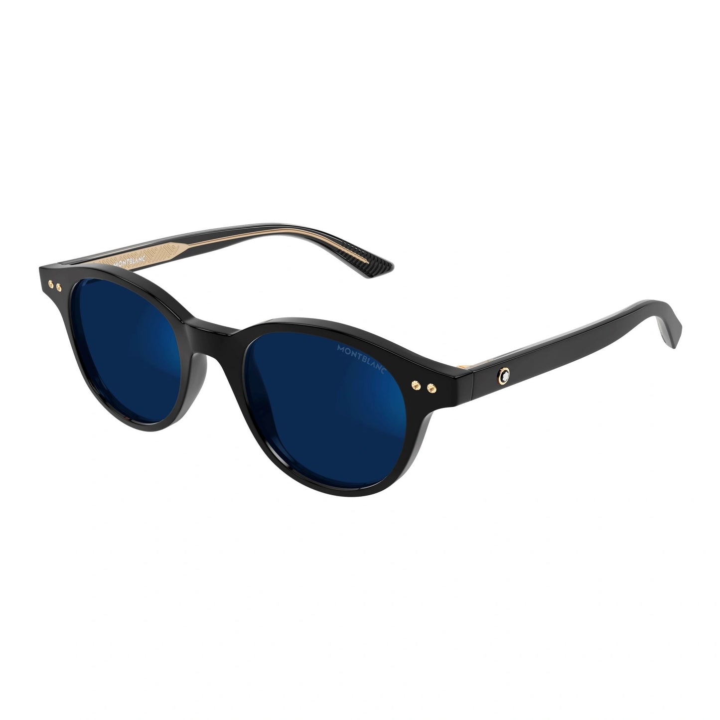 Mont Blanc MB0255S-001 49mm New Sunglasses