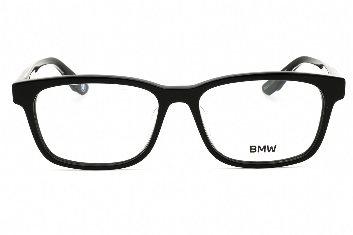 BMW BW5081-H-001 shiny black Rectangular Eyeglasses 56mm