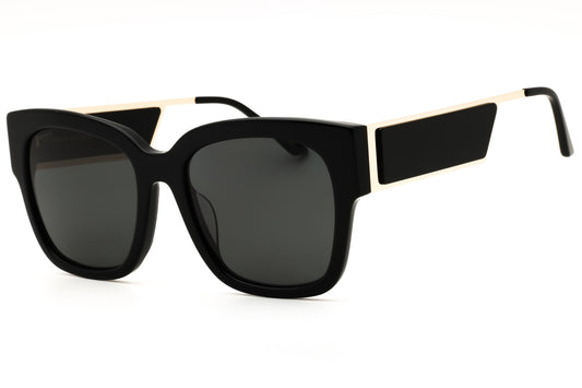 DIFF Eyewear ISABELLA-IC01-0420 BLACK Rectangular Sunglasses 54mm Sunglasses