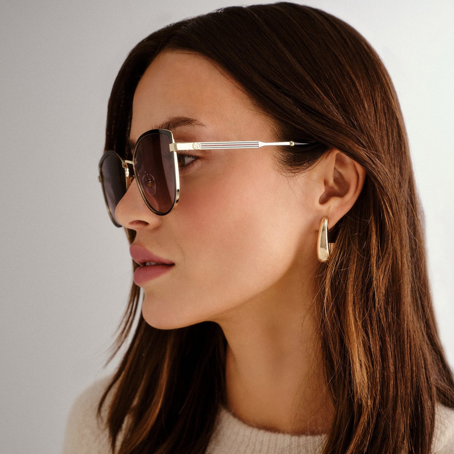 Gucci GG0589SK-001 57mm New Sunglasses