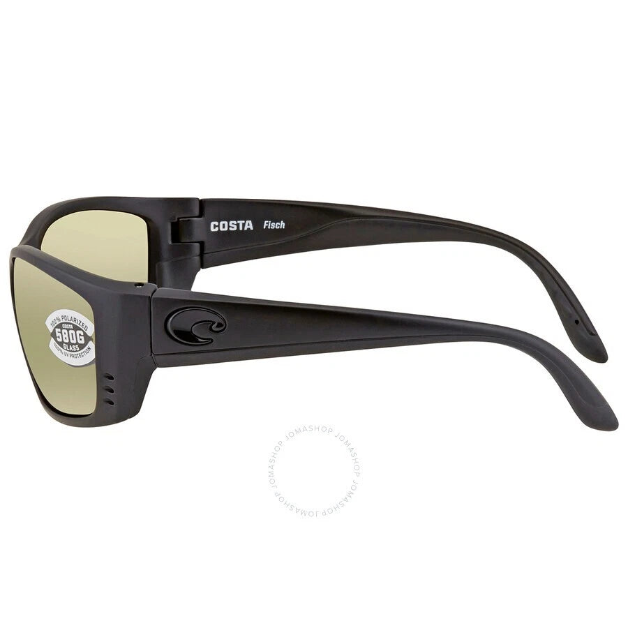 Costa del Mar 0FS01 OSSGLP Black Rectangle Sunglasses