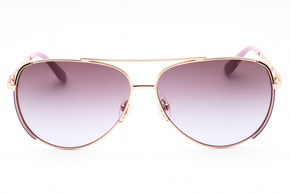 Guess GU00193-59F beige Aviator Sunglasses 58mm
