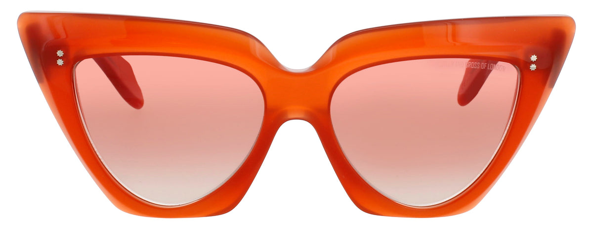 Cutler And Gross CGSN-1407-55-B1 TOMATO  Women's Sunglasses 55mm Sunglasses