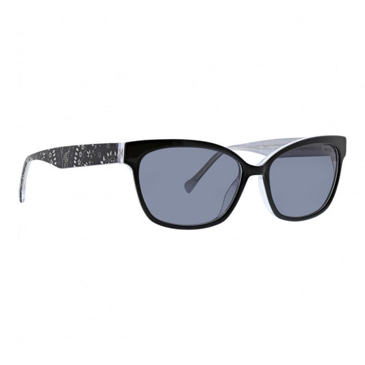 Vera Bradley Vallory Perennials Grey 5415 54mm New Sunglasses