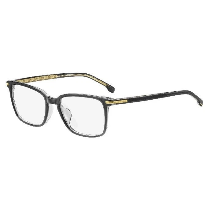 Hugo Boss BOSS1670/F-KB7-55 Grey Rectangle Eyeglasses 55mm Eyeglasses