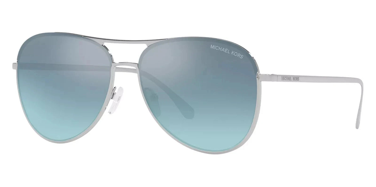 Michael Kors 0MK1089-10197C-59 Silver Full Rim SUNGLASSES 59mm Sunglasses