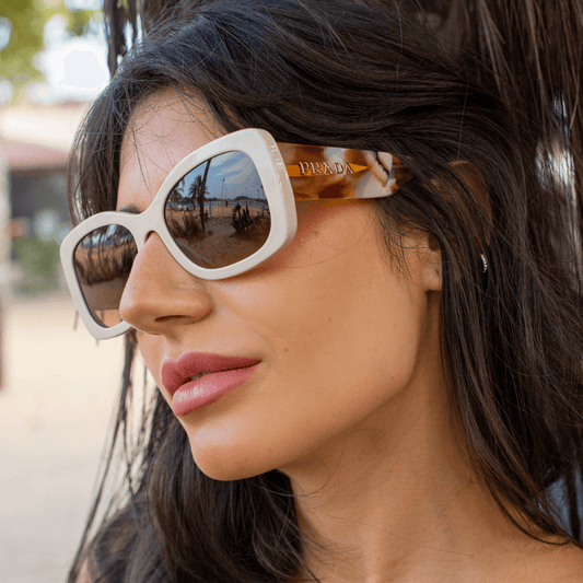 Prada 0PR A08S-11O6S1 56mm New Sunglasses