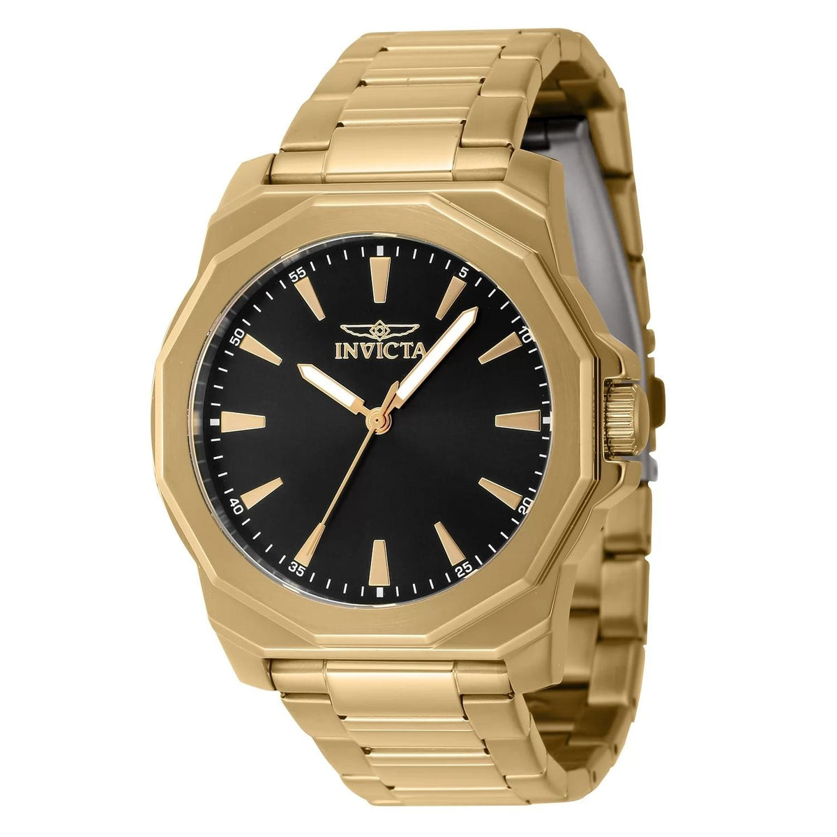 Invicta 46839 46839 Watch - Black Dial Stainless Steel Band
