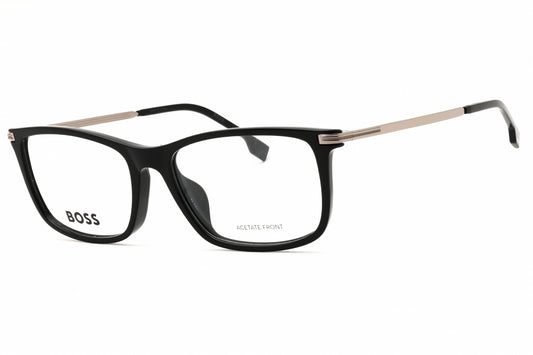 Hugo Boss BOSS 1614/F-0284 00 eyeglasses in blk ruth frame with clear demo lenses
