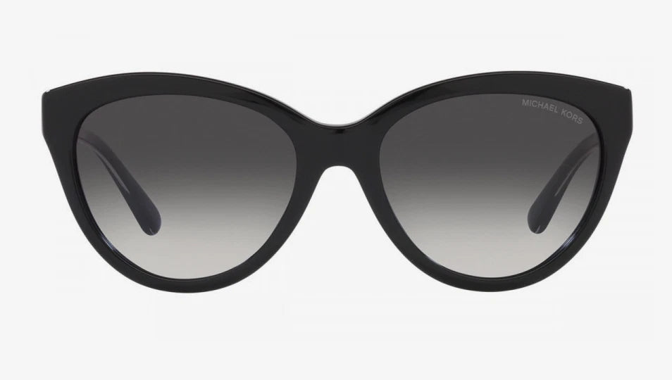 Michael Kors 0MK2158-30058G-55 Black Rectangle SUNGLASSES 0mm Sunglasses