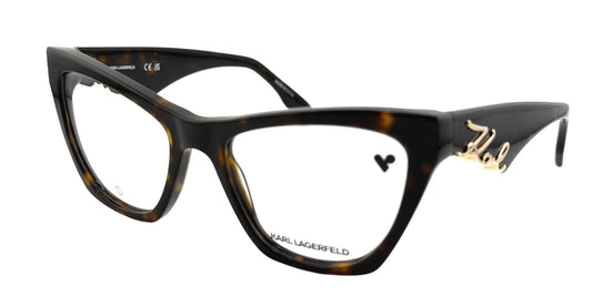 Karl Lagerfeld KL6171 242 Dark Tortoise / Havana  Eyeglasses 54mm
