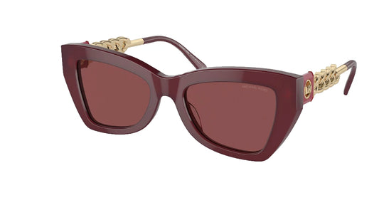 Michael Kors 0MK2205-394975-52 Pink Square SUNGLASSES 0mm Sunglasses
