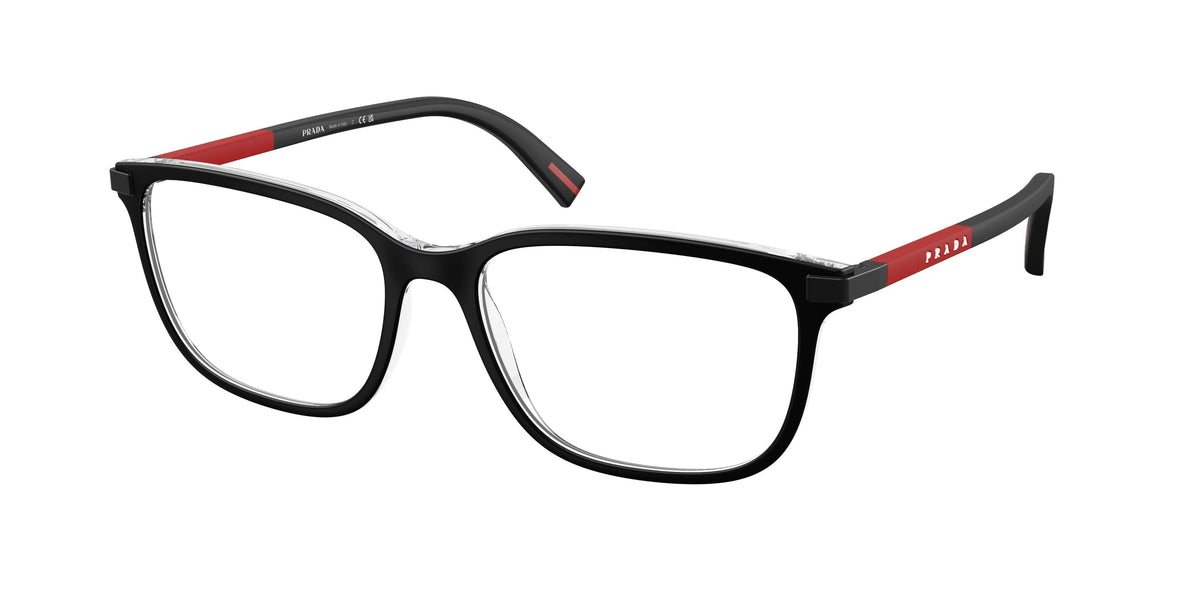 Prada PS02RV-03I1O1-56 Dark Tortoise / Blue  EYEGLASSES 56mm Eyeglasses