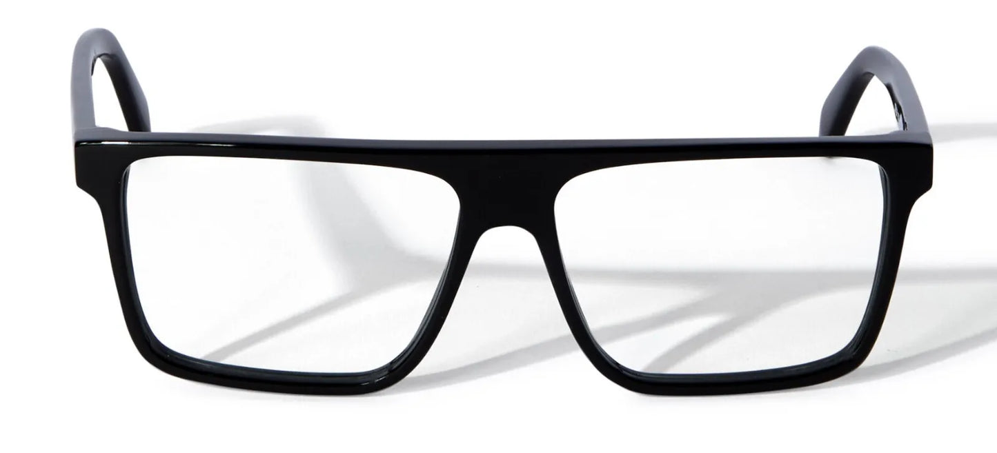 Off-White Style 36 Black Blue Block Light 58mm New Eyeglasses