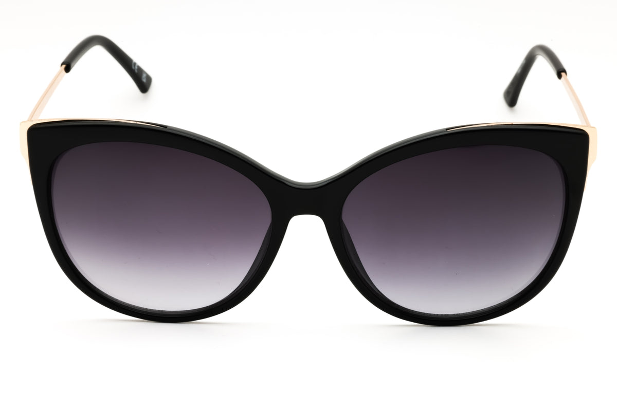 Kenneth Cole Reaction KC1381-01B shiny black Cat eye Sunglasses 59mm Sunglasses