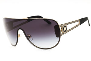 Versace VE2166-12528G Grey Shield Sunglasses 41mm