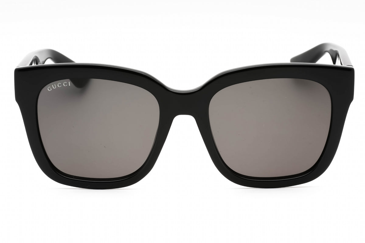 Gucci GG1338S-001 Black Rectangular Sunglasses 54mm Sunglasses