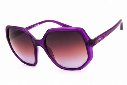 Guess GU7773-83Z sunglasses in violet frame with gradient or mirror violet lenses