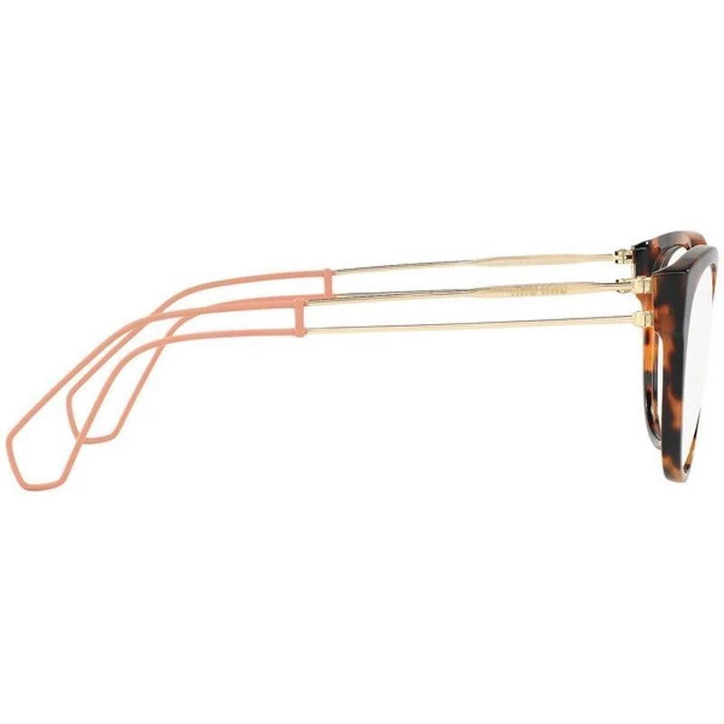 Miu Miu 0MU03PV-USM1O1-52 Havana Full Rim EYEGLASSES 52mm Eyeglasses