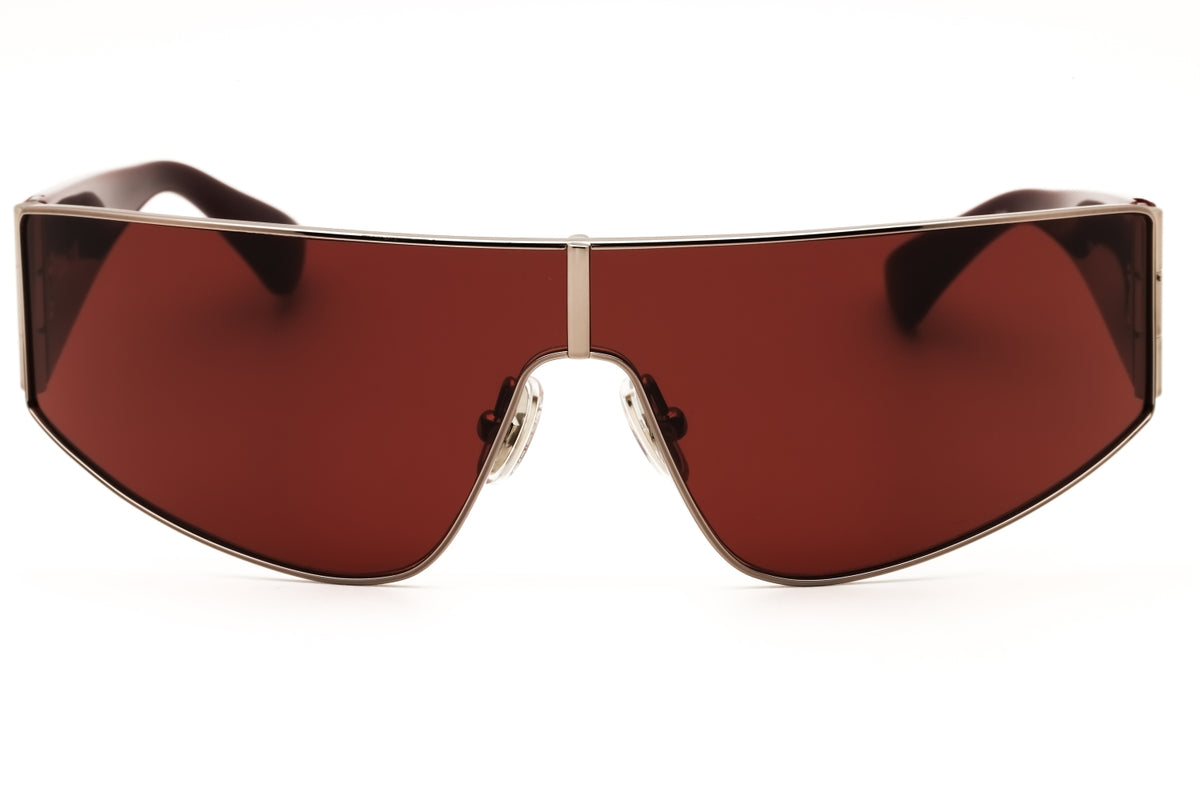 Max Mara MM0164-14S shiny light ruthenium Shield Sunglasses 0mm Sunglasses