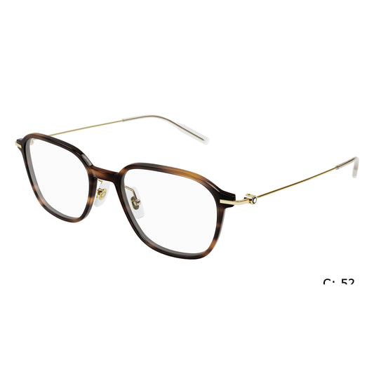 Mont Blanc MB0207o-002 52mm New Eyeglasses