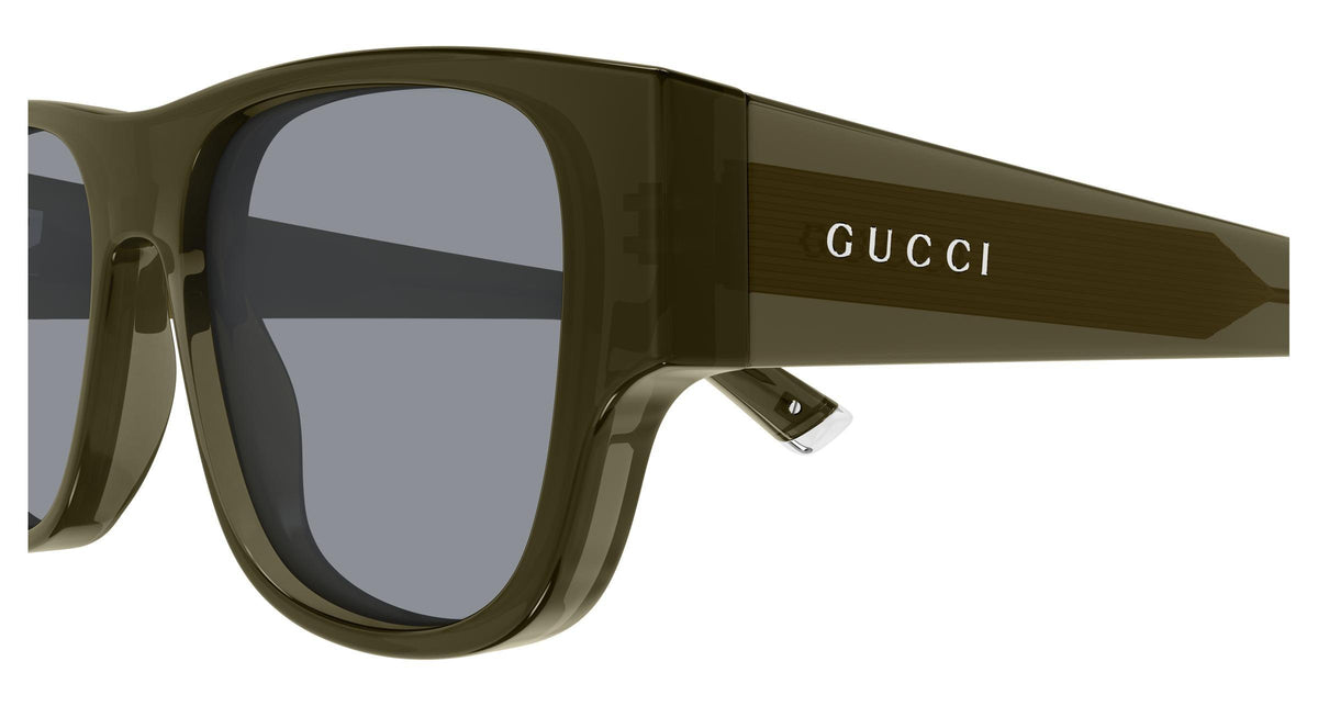 Gucci GG2075S-003 sunglasses in grey frame with grey lenses