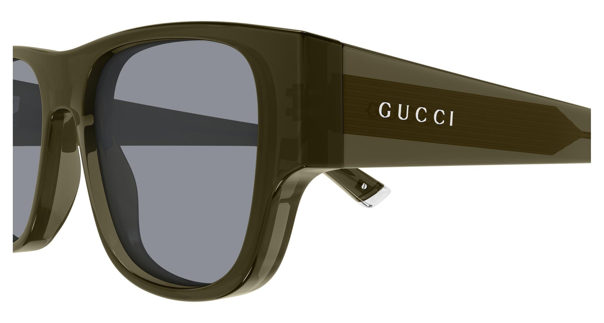 Gucci GG2075S-003 sunglasses in grey frame with grey lenses