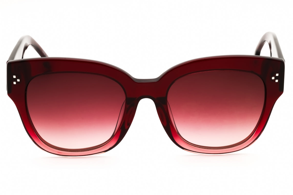 GAP SGP010-0BUR BURGUNDY Rectangular Sunglasses 53mm Sunglasses