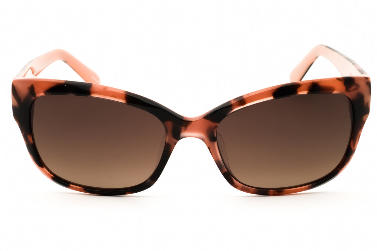 Kate Spade JOHANNA/F/S-0HT8 HA PINK HAVANA Cat eye Sunglasses 53mm Sunglasses