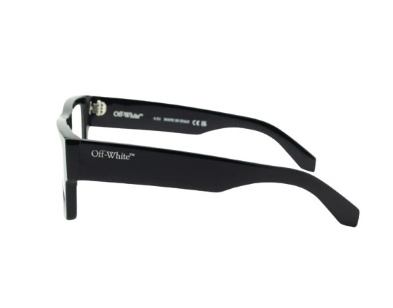 Off-White Style 40 Black Blue Block Light 52mm New Eyeglasses