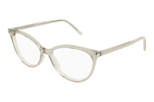 Yves Saint Laurent SL 261-009 Gold Cat Eye Eyeglasses 53mm