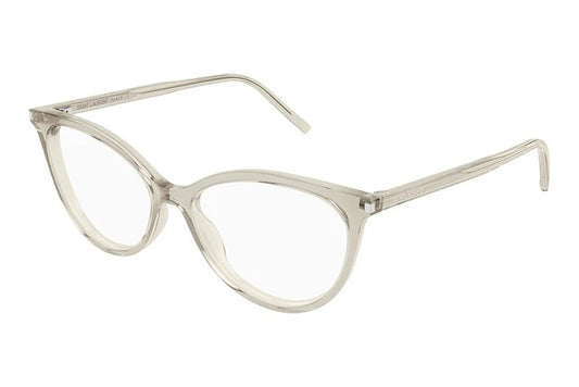 Yves Saint Laurent SL 261-009 Gold Cat Eye Eyeglasses 53mm