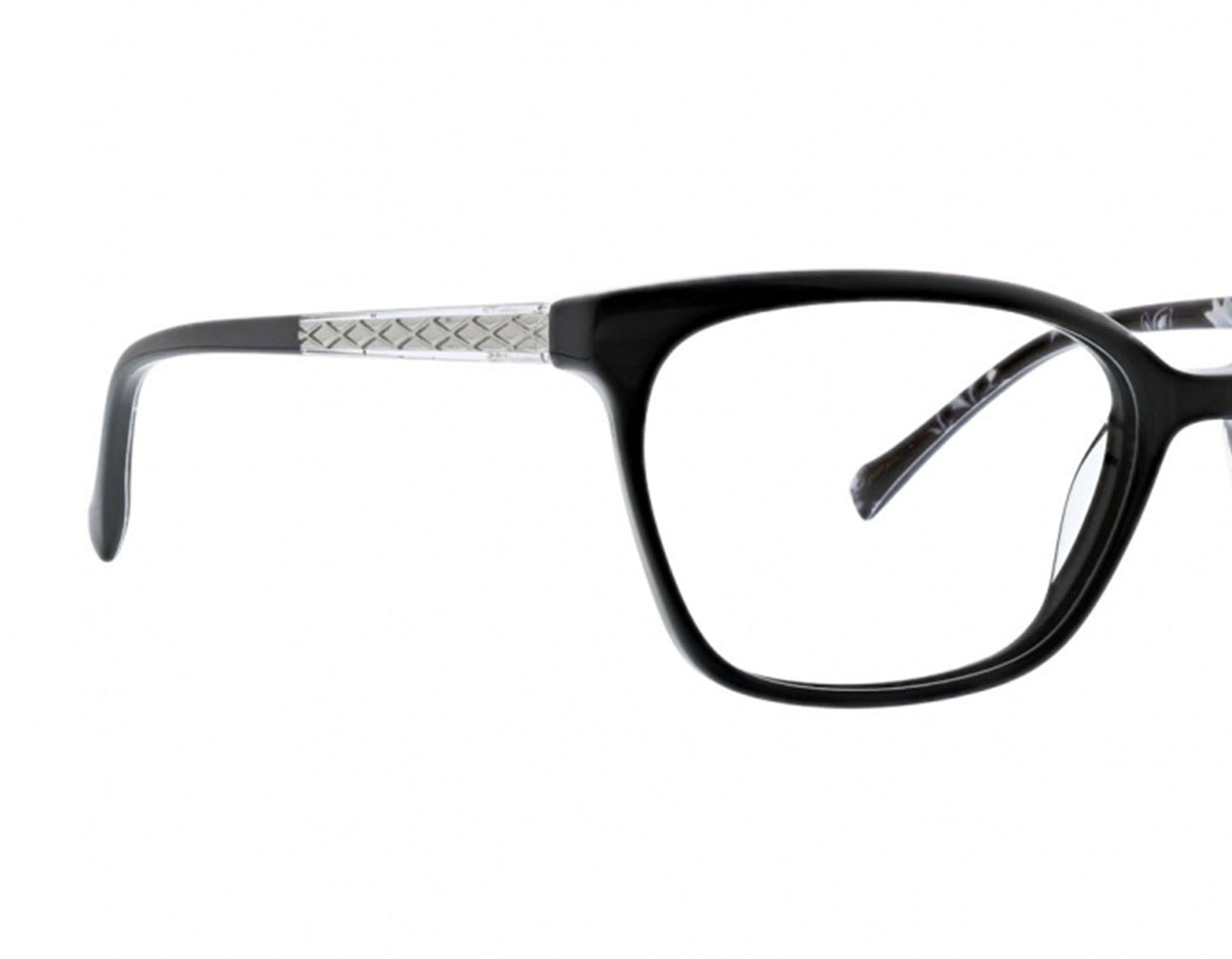 Vera Bradley Marsela Black Bandana Ditsy 5216 52mm New Eyeglasses