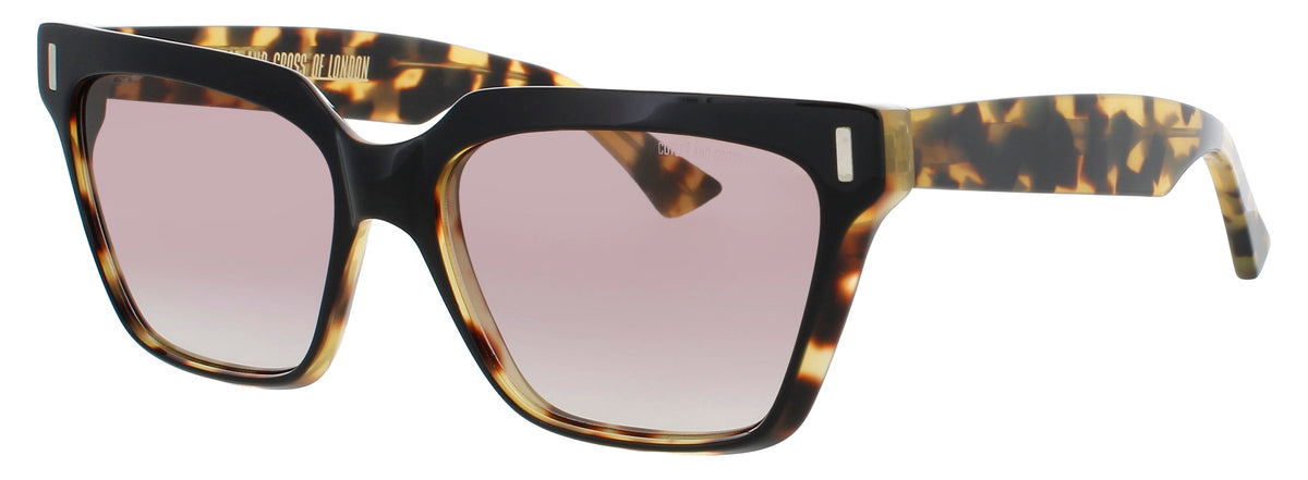 Cutler And Gross CGSN-1347-57-03 BLACK TAXI ON CAMO  Women's Sunglasses 57mm Sunglasses